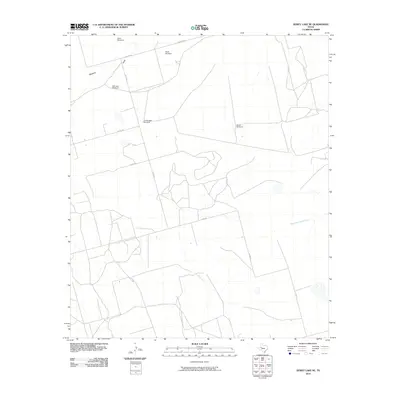 2010 Map of Dewey Lake NE, 2010 Print