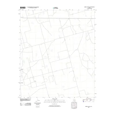 2010 Map of Dewey Lake SE, 2010 Print