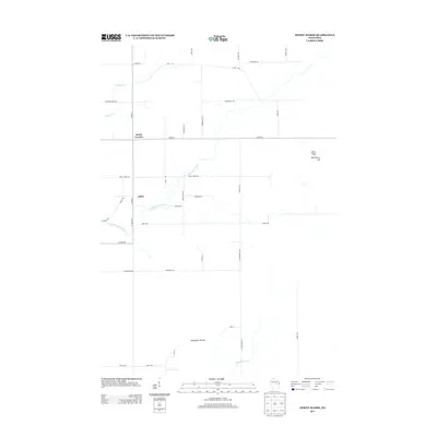 2013 Map of Dewey Marsh, 2013 Print