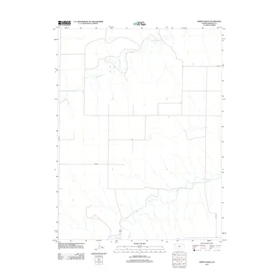 2012 Map of Dewey Ranch, 2012 Print