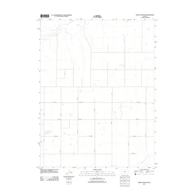 2012 Map of Dewey Ranch SE, 2012 Print