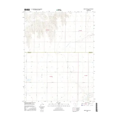 2015 Map of Dewey Ranch SE, 2015 Print