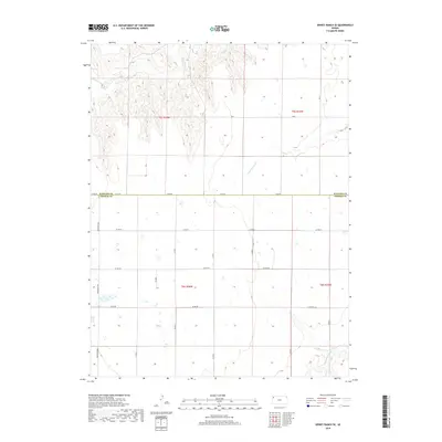 2018 Map of Dewey Ranch SE, 2018 Print