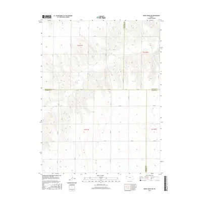 2015 Map of Dewey Ranch SW, 2015 Print