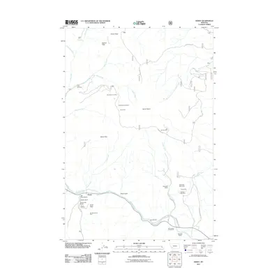 2011 Map of Dewey, 2011 Print
