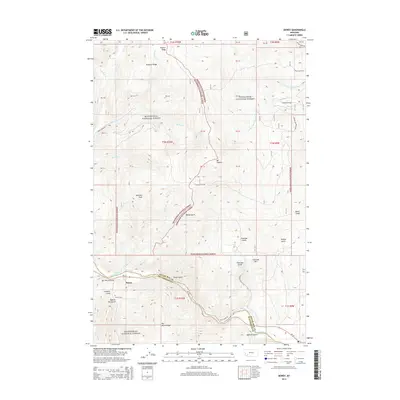 2014 Map of Dewey, 2014 Print