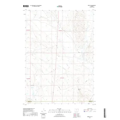 2017 Map of Dewey SW, 2017 Print