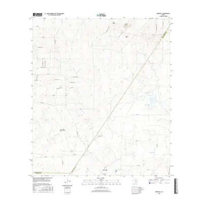 2016 Map of Dewville, 2016 Print