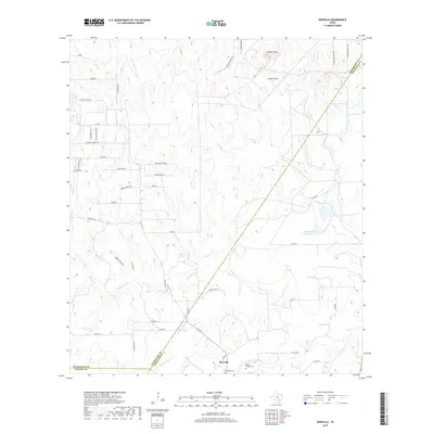 2019 Map of Dewville, 2019 Print
