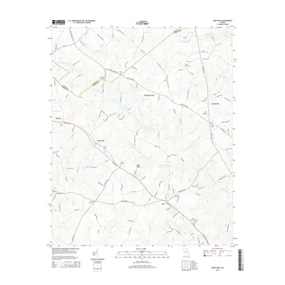 2014 Map of Dewy Rose, 2014 Print
