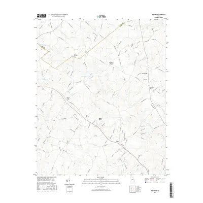 2017 Map of Dewy Rose, 2017 Print