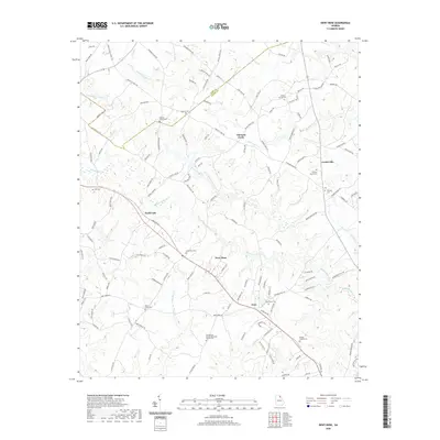 2020 Map of Dewy Rose, 2020 Print