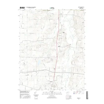 2016 Map of Dexter, 2016 Print