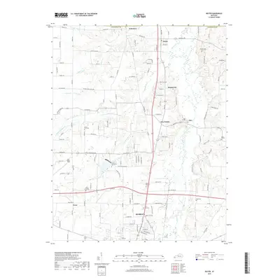 2019 Map of Dexter, 2019 Print