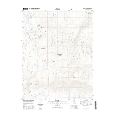 2015 Map of Dexter Canyon, 2015 Print