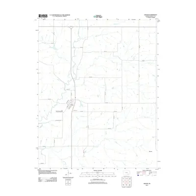 2012 Map of Dexter, 2012 Print