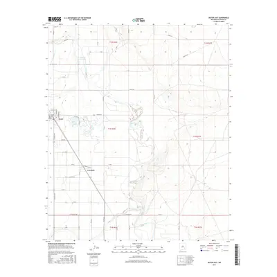 2017 Map of Dexter East, 2017 Print