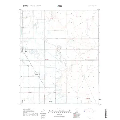 2020 Map of Dexter East, 2020 Print