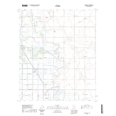 2023 Map of Dexter East, 2023 Print