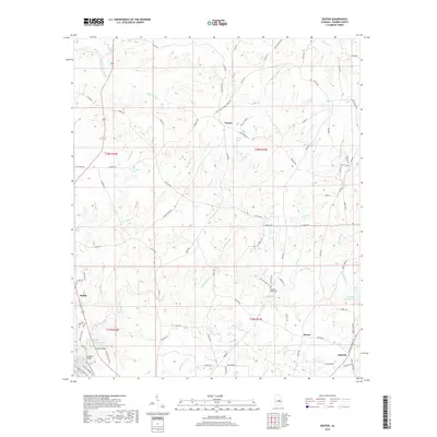 2018 Map of Dexter, 2018 Print