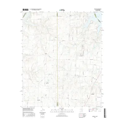 2016 Map of Dexter, 2016 Print