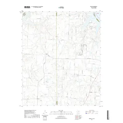 2019 Map of Dexter, 2019 Print