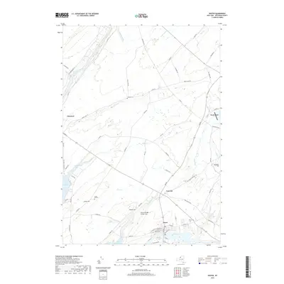 2019 Map of Dexter, 2019 Print