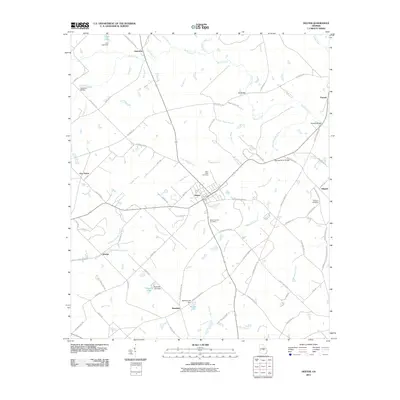 2011 Map of Dexter, 2011 Print