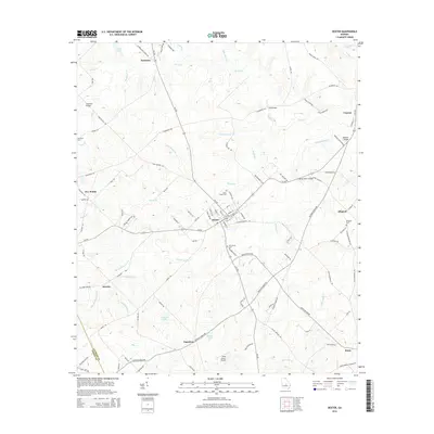 2014 Map of Dexter, 2014 Print