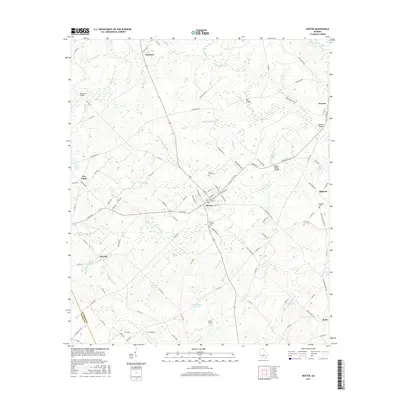 2017 Map of Dexter, 2017 Print