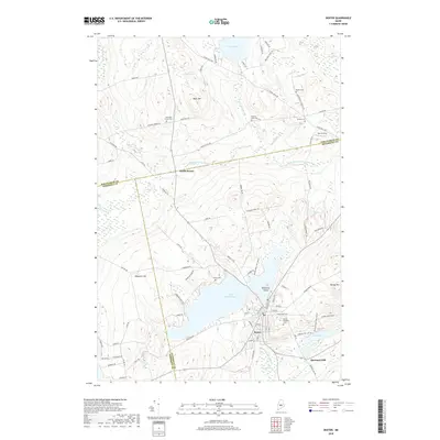 2018 Map of Dexter, 2018 Print