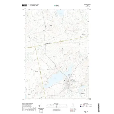 2021 Map of Dexter, 2021 Print