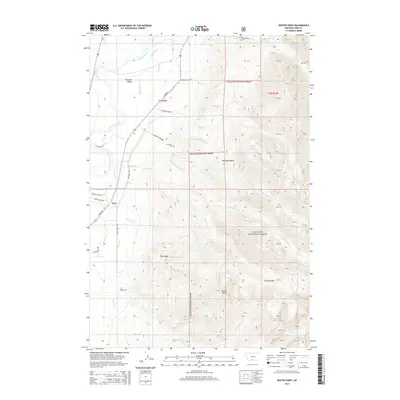 2014 Map of Dexter Point, 2014 Print