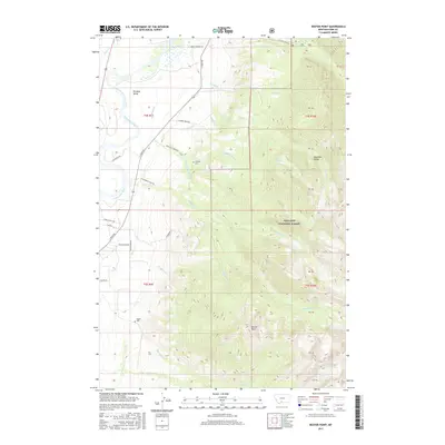2017 Map of Dexter Point, 2017 Print