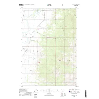 2020 Map of Dexter Point, 2020 Print