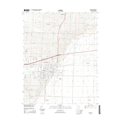 2015 Map of Dexter, 2015 Print