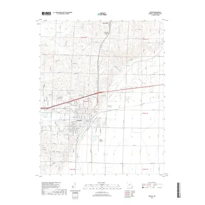 2017 Map of Dexter, 2017 Print
