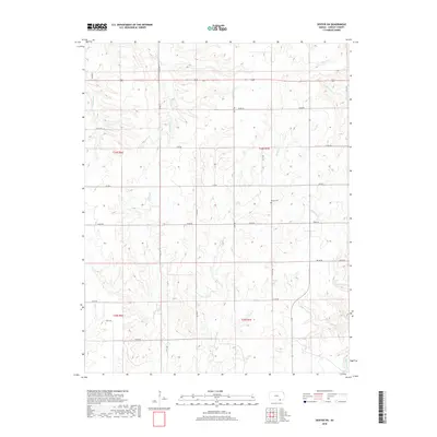 2018 Map of Dexter SW, 2018 Print
