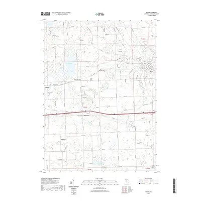 2019 Map of Dexter, 2019 Print