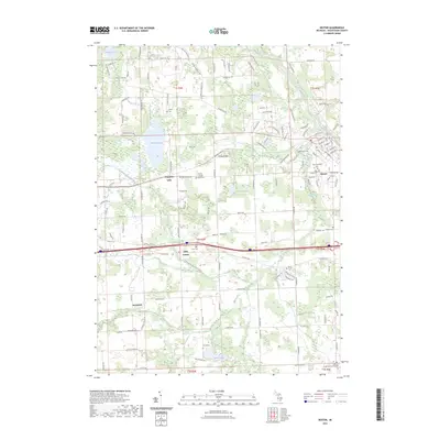 2023 Map of Dexter, 2023 Print