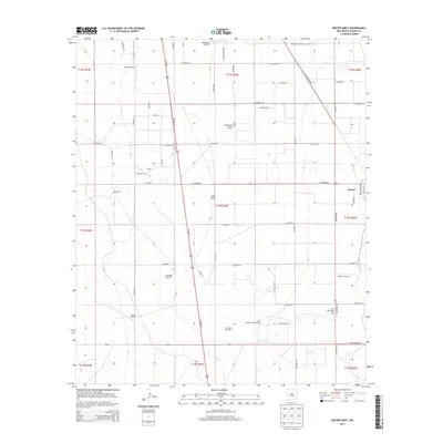 2013 Map of Dexter West, 2013 Print