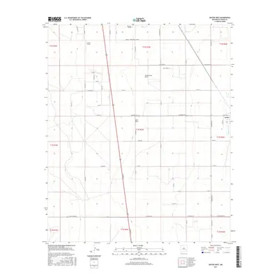 2017 Map of Dexter West, 2017 Print
