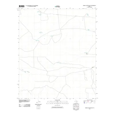 2010 Map of Diablo Canyon East, 2010 Print