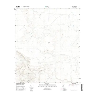 2016 Map of Diablo Canyon East, 2016 Print