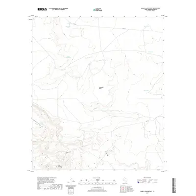 2019 Map of Diablo Canyon East, 2019 Print