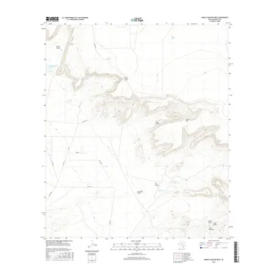 2016 Map of Diablo Canyon West, 2016 Print