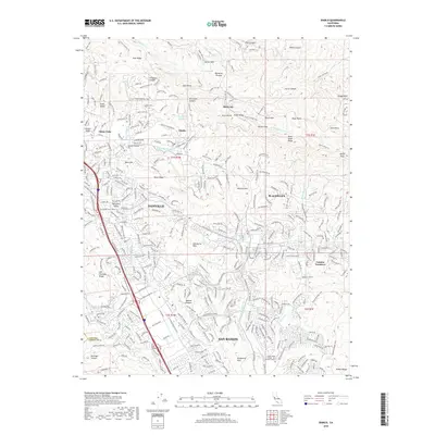 2018 Map of Diablo, 2018 Print