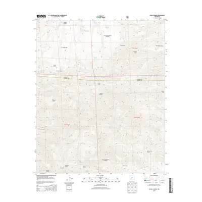 2013 Map of Diablo Range, 2013 Print