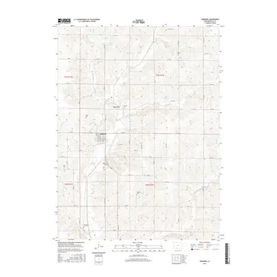 2015 Map of Diagonal, 2015 Print