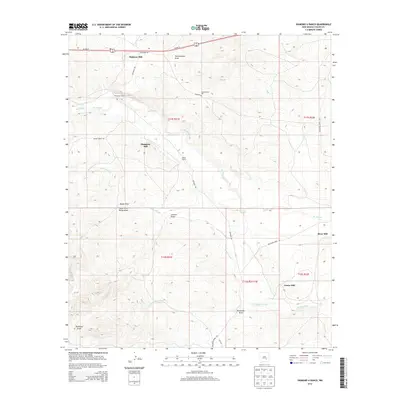 2013 Map of Diamond A Ranch, 2013 Print